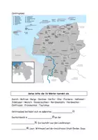 Vorschau - Arbeitsblätter - Ostfriesland Texte Karte Aufgaben Lösung - Seite 2