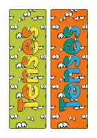 Vorschau - Mal- und Bastelvorlagen - Tenses-Fächer • MONSTER EDITION - Seite 1