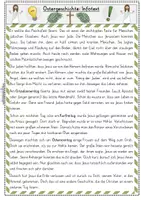 Vorschau - Arbeitsblätter - Ostergeschichte: Infotext + Fragen zum Text für Klasse 2-4 - Seite 3