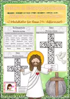 Vorschau - Arbeitsblätter - Ostergeschichte & Ostern: Wortarten zuordnen - Deckblatt