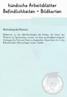 Vorschau - Fördermaterial/Inklusion - Bildkarten hündische Befindlichkeiten - Seite 2