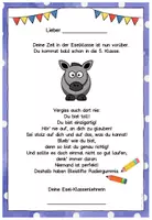Vorschau - Anderer Materialtyp - Abschiedsgruß Ende Klasse 4 - Eselklasse - Seite 2