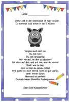 Vorschau - Anderer Materialtyp - Abschiedsgruß Ende Klasse 4 - Eselklasse - Seite 3