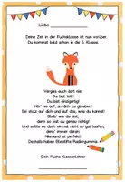 Vorschau - Anderer Materialtyp - Abschiedsgruß Ende Klasse 4 - Fuchsklasse - Seite 3