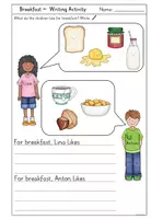 Vorschau - Arbeitsblätter - Materialpaket Breakfast für den Englischunterricht in der Grundschule - Seite 3