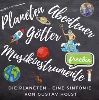 Vorschau - Arbeitsblätter - Die Planeten - Unterrichtsmaterial - Deckblatt