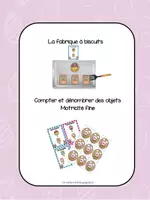 Aperçu - Jeux - La fabrique de biscuits - Page de couverture