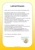 Vorschau - Poster - Elternsprechtag Visualisierung & Beobachtungsbögen Klasse 1 - Seite 2