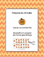 Aperçu - Matériel pour travaux manuels / dessin - Poinçonne les citrouilles - Page de couverture