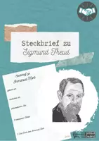 Vorschau - Arbeitsblätter - philosophische Steckbriefe: Sigmund Freud (mit Lösungsvorschlag) - Deckblatt