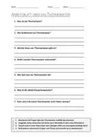 Vorschau - Arbeitsblätter - AB mit Fragen zum Thema "Thermometer" + Lösungsblatt + Infografik - Deckblatt
