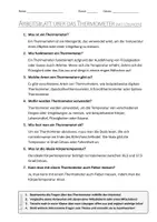 Vorschau - Arbeitsblätter - AB mit Fragen zum Thema "Thermometer" + Lösungsblatt + Infografik - Seite 2