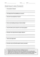 Vorschau - Arbeitsblätter - AB mit Fragen zum Thema "Tierärzte" + Lösungsblatt + Infografik - Deckblatt