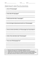 Vorschau - Arbeitsblätter - Lernposter + AB mit Fragen zum Thema "Till Eulenspiegel" + Lösungsblatt + Mindmap + Infografik - Seite 1