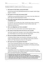 Vorschau - Arbeitsblätter - AB mit Fragen zum Thema "Tod" + Lösungsblatt + Infografik - Seite 2