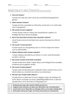 Vorschau - Arbeitsblätter - AB mit Fragen zum Thema "Tomaten" + Lösungsblatt + Infografik - Seite 2