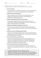 Vorschau - Arbeitsblätter - Lernposter + AB mit Fragen zum Thema "Tourismus" + Lösungsblatt + Mindmap + Infografik - Seite 2