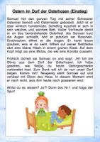 Vorschau - Arbeitsblätter - Hörspurgeschichte Ostern - Seite 2