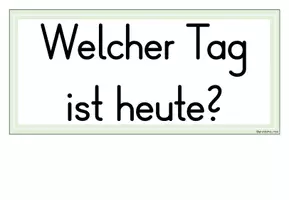 Vorschau - Präsentationen/Tafelbilder - Tafelkalender | Klassenkalender Mintgrün für die Grundschule - Seite 3