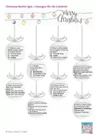 Vorschau - Arbeitsblätter - Homeschooling Arbeitsblatt- Christmas Quiz + Christmas Guessing Game - Seite 3
