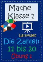 Vorschau - Videos - Zahlen 11 bis 20/Zahlbilder (Übung 1, Mitmach-Lernvideo) - Seite 2