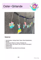 Vorschau - Mal- und Bastelvorlagen - Oster-Girlande - Seite 1