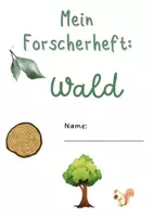 Vorschau - Arbeitsblätter - Wald Forscherheft🌲 #silvesterknaller23 - Seite 1
