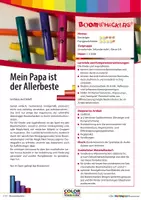 Vorschau - Stundenentwürfe - Materialpaket: Mein Papa ist der Allerbeste - Orff-, Boomwhackers, Ukulele und Soundbellowsspielätze - Seite 1