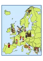 Vorschau - Arbeitsblätter - Hörspurgeschichte Detektiv Europa - Seite 1