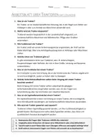Vorschau - Arbeitsblätter - AB mit Fragen zum Thema "Traktoren" + Lösungsblatt + Mindmap + Infografik - Seite 3