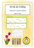 Vorschau - Arbeitsblätter - Ich lieb den Frühling - Melodieverlauf - Deckblatt