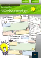 Vorschau - Anderer Materialtyp - Lerncoaching - Werbeanzeige | Klasse 3-6 - Deckblatt