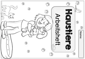 Vorschau - Arbeitsblätter - Haustiere - Seite 1