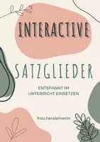 Vorschau - Unterrichtsreihen - Satzglieder Unterrichtsmaterial Deutsch Klasse 5–7 Arbeitsblätter Übungen Stationsarbeit Test Plakate Grammatik mit Lösung - Seite 2