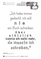 Vorschau - Mal- und Bastelvorlagen - Zitate beeindruckender Persönlichkeiten - Schriftsteller - Astrid Lindgren - Autorin - Kinderbuch - Jugendbuch - Seite 1