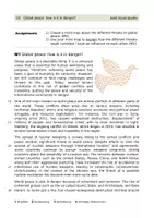 Vorschau - Arbeitsblätter - International Relations (pt. 02): How is global peace in danger? - Deckblatt