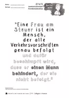 Vorschau - Mal- und Bastelvorlagen - Zitate beeindruckender Persönlichkeiten - Pioniere - Bertha Benz - Pionierin der Automobilgeschichte - Geschichte des KFZs - Seite 1