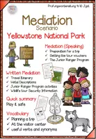 Vorschau - Unterrichtsreihen - USA Yellowstone National Park Sprachmittlung (9./10. Prüf.) - Deckblatt