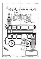 Vorschau - Mal- und Bastelvorlagen - London | Lapbook (Landeskunde) | Englischunterricht - Seite 3