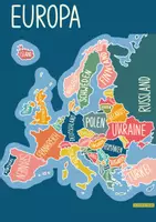 Vorschau - Spiele - Europa Puzzle und Poster Geographie Erdkunde Kopiervorlage - Seite 3