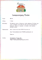 Vorschau - Arbeitsblätter - Piraten: Lesespaziergang (Leseverständnis) - Deutsch - Kl. 1/2 - Seite 1