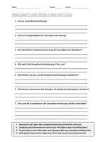 Vorschau - Arbeitsblätter - Lernposter + AB mit Fragen zum Thema "Umweltverschmutzung" + Lösungsblatt + Infografik - Seite 1