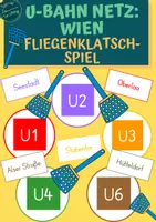 Vorschau - Spiele - Fliegenklatschenspiel: U-Bahn Netz in Wien - Deckblatt