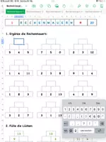 Vorschau - Interaktives Material - Digitale Rechenmauern ZR 20 für Excel + PDF zum Ausdrucken - Seite 1