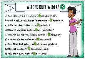 Vorschau - Stationenlernen - Kleckersätze (wider oder wieder?) - Seite 3