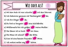 Vorschau - Arbeitsblätter - Kleckersätze (wie oder als?) - Seite 3