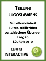Vorschau - Arbeitsblätter - Unabhängigkeit der Nationalitäten Jugoslawiens (Materialpaket) - Seite 2