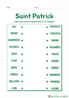 Vista previa - Hojas de trabajo - St. Patrick worksheet! - página 3