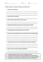 Vorschau - Arbeitsblätter - AB mit Fragen zum Thema "Vasco da Gama" + Lösungsblatt + Infografik - Deckblatt