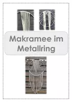 Vorschau - Arbeitsblätter - Makramee im Metallring - WG Werken und Gestalten - Deckblatt